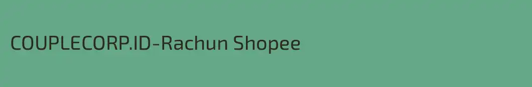 COUPLECORP.ID-Rachun Shopee